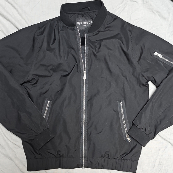 District Other - District Black Bomber Jacket *clearance*